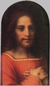Christ the Redeemer by Andrea del Sarto, hand-painted oil painting reproduction
