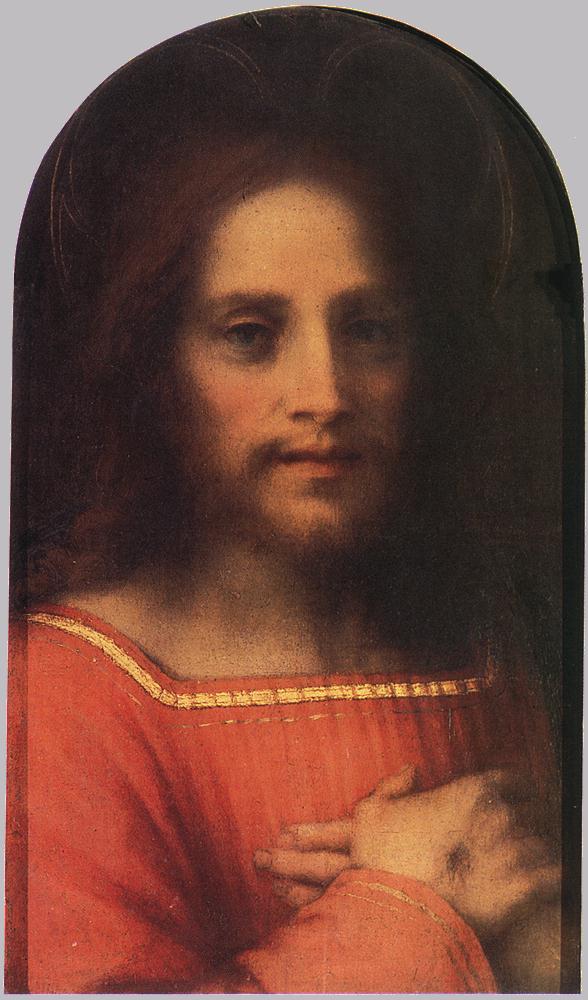 Christ the Redeemer by Andrea del Sarto, hand-painted oil reproduction