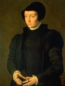 Christina of Denmark by Michiel van Coxcie, hand-painted oil painting reproduction