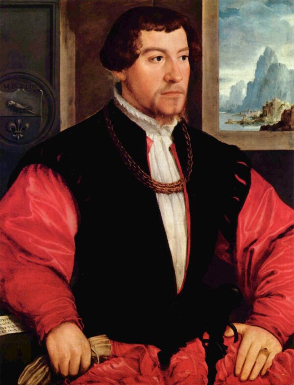 Christoph Baumgartner by Christoph Amberger, hand-painted oil painting reproduction