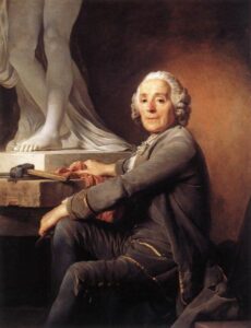 Christophe Gabriel Allegrain, Sculptor by Joseph Siffrein Duplessis, hand-painted oil painting reproduction