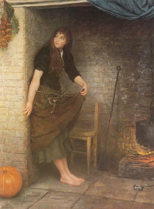 Cinderella by Valentine Cameron Prinsep, hand-painted oil reproduction