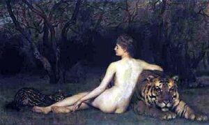 Circe by John Collier, hand-painted oil painting reproduction
