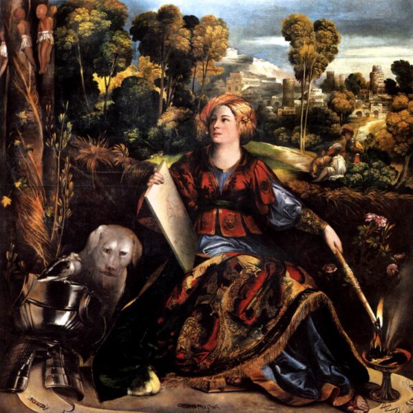 Circe (or Melissa) by Dosso Dossi, hand-painted oil painting reproduction