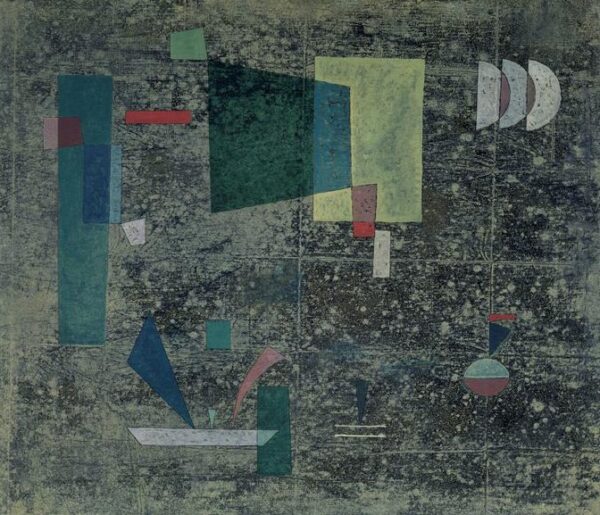 Circulation slowed by Wassily Kandinsky, hand-painted oil painting reproduction