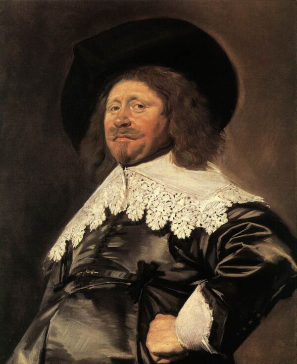 Claes Duyst van Voorhout by Frans Hals, hand-painted oil painting reproduction