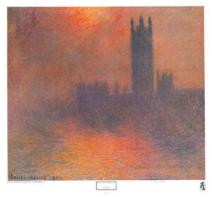 Houses of Parliament by Claude Monet