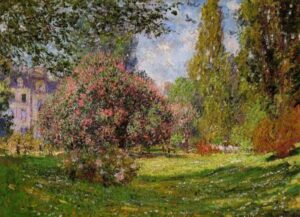 The Parc Monceau by Claude Monet, hand-painted oil painting reproduction