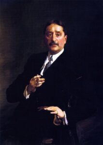 Clement B Newbold by Cecilia Beaux, hand-painted oil painting reproduction