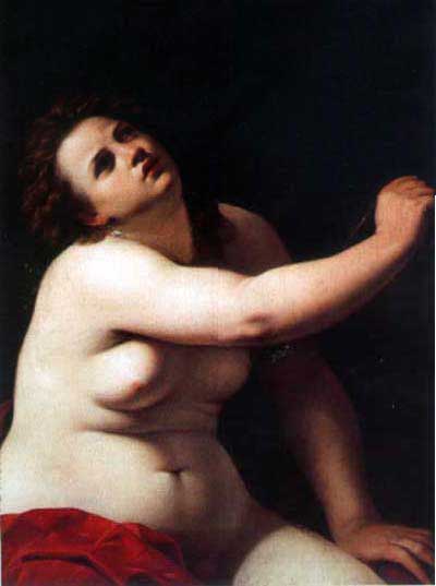 Cleopatra III by Artemisia Gentileschi, hand-painted oil reproduction