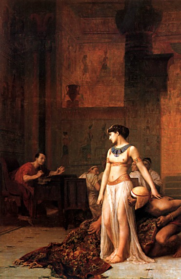 Cleopatra before Caesar by Jean-Léon Gérôme, hand-painted oil reproduction