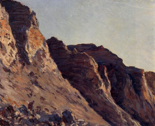 Cliff at Villers sur Mer by Gustave Caillebotte, hand-painted oil painting reproduction