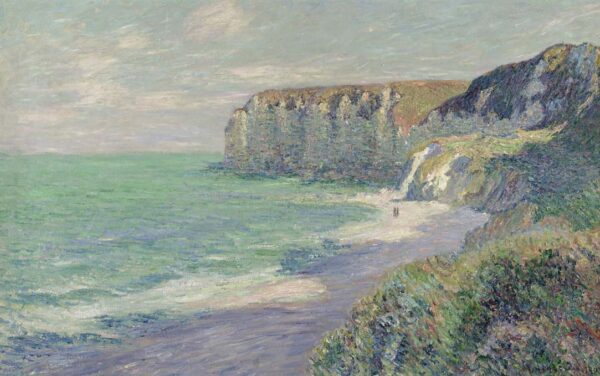 Cliffs at Saint Jouin by Gustave Loiseau, hand-painted oil painting reproduction
