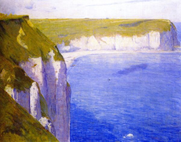 Cliffs at Yport by Charles Conder, hand-painted oil painting reproduction