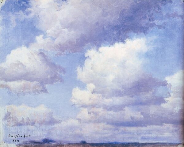 Cloud Study by Eero Järnefelt, hand-painted oil painting reproduction
