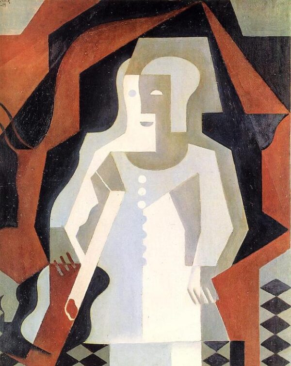 Clown by Juan Gris, hand-painted oil painting reproduction