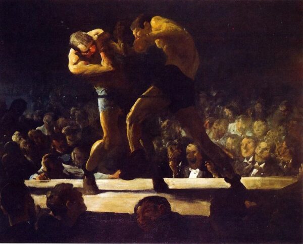 Club Night by George Bellows, hand-painted oil painting reproduction