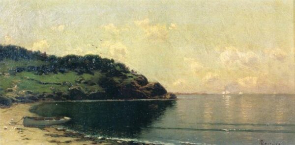 Coast Landscape by Alfred Thompson Bricher, hand-painted oil painting reproduction