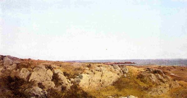Coast Scene by John Frederick Kensett, hand-painted oil painting reproduction