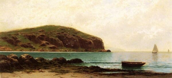 Coastal View by Alfred Thompson Bricher, hand-painted oil painting reproduction