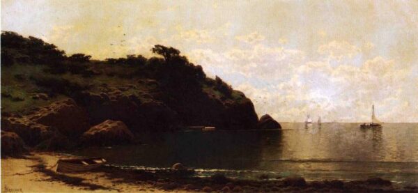 Coastal View b by Alfred Thompson Bricher, hand-painted oil painting reproduction