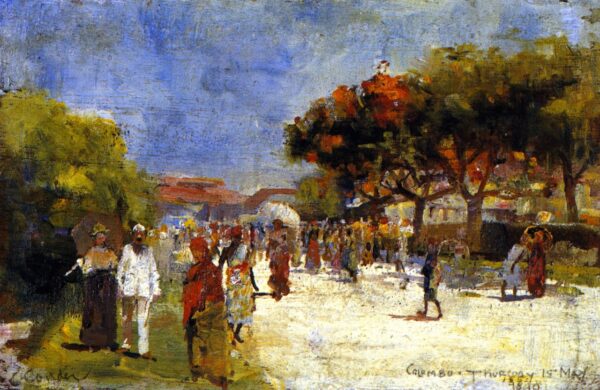 Colombo by Charles Conder, hand-painted oil painting reproduction