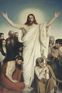 Come Unto Me by Carl Heinrich Bloch, hand-painted oil painting reproduction