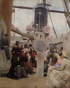 Coming South by Tom Roberts, hand-painted oil painting reproduction