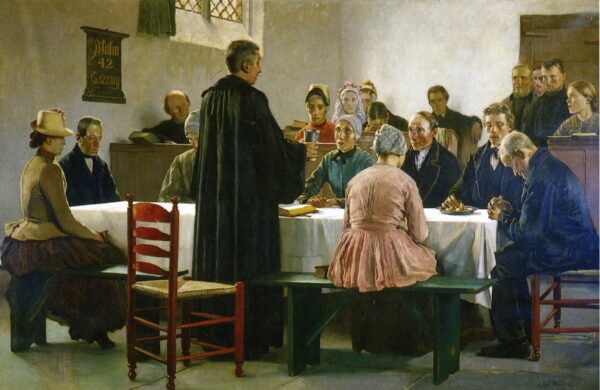 Communion by Gari Melchers, hand-painted oil painting reproduction