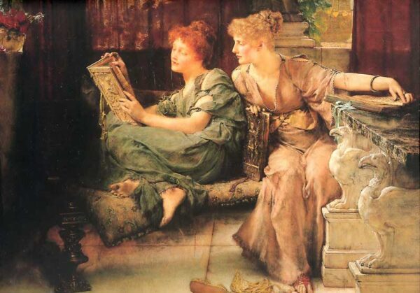 Comparisons by Lawrence Alma-Tadema, hand-painted oil painting reproduction