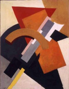 Composition by Liubov Popova, hand-painted oil painting reproduction