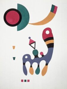 Composition II by Wassily Kandinsky, hand-painted oil painting reproduction