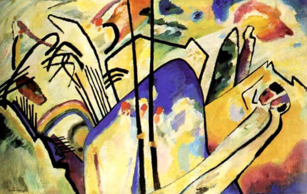 Composition IV by Wassily Kandinsky, hand-painted oil painting reproduction