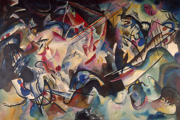 Composition VI by Wassily Kandinsky, hand-painted oil painting reproduction