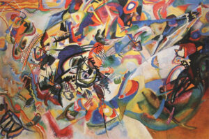 Composition VII by Wassily Kandinsky, hand-painted oil painting reproduction