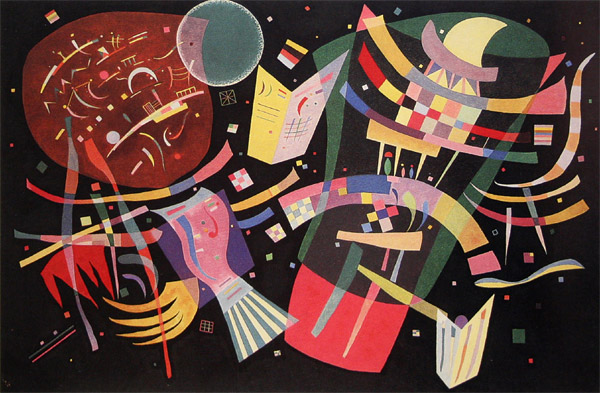 Composition X by Wassily Kandinsky, hand-painted oil reproduction
