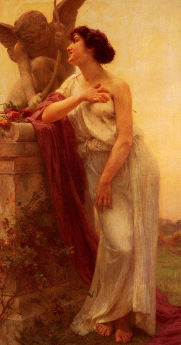 Confidence by Guillaume Seignac, hand-painted oil painting reproduction