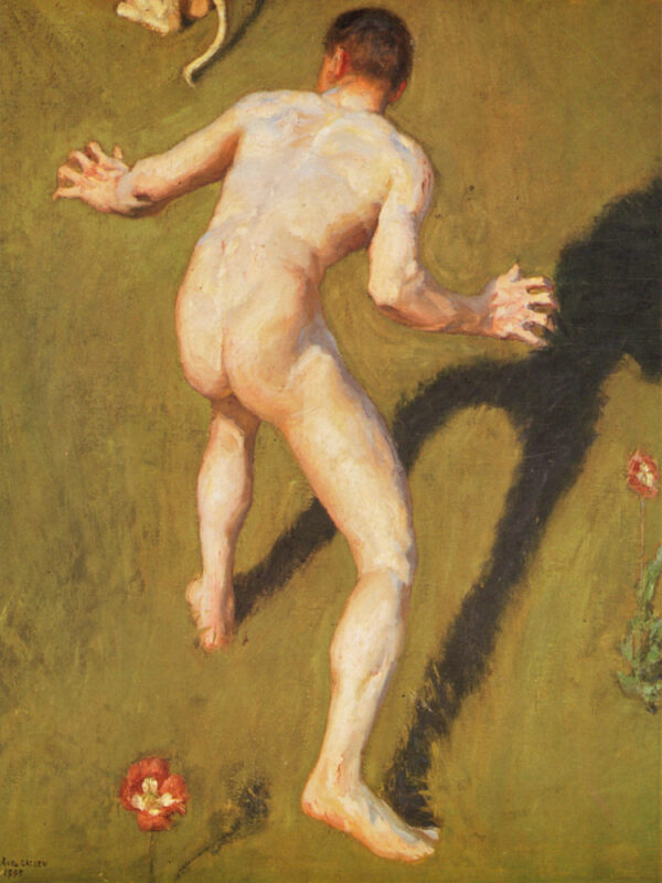 Conseptio Artis by Akseli Gallen-Kallela, hand-painted oil painting reproduction