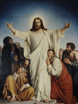 Consolator by Carl Heinrich Bloch, hand-painted oil reproduction