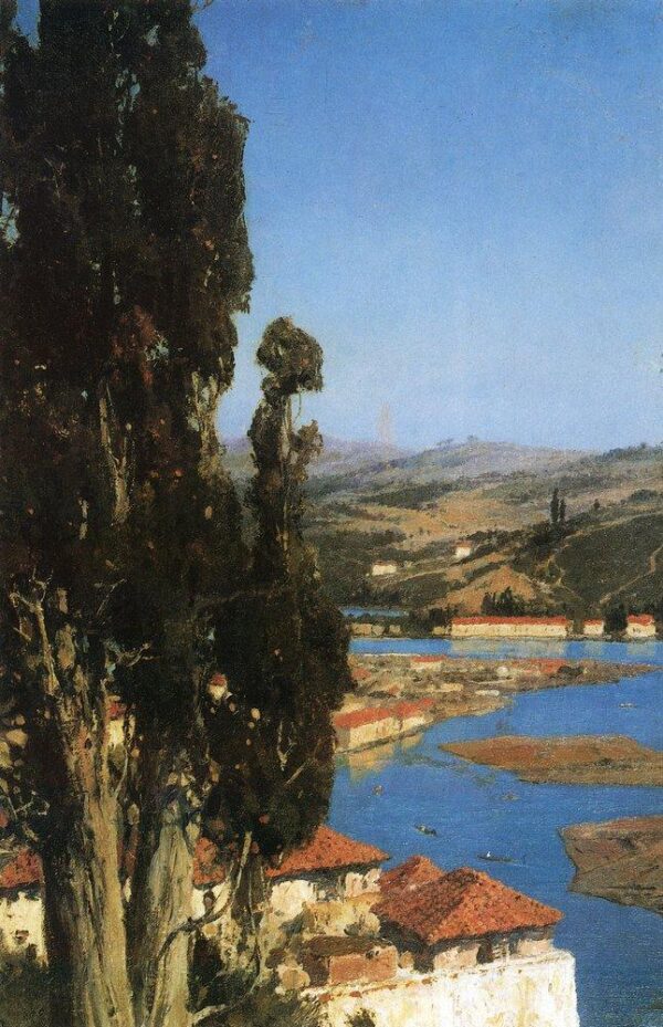 Constantinople by Vasiliy Polenov, hand-painted oil painting reproduction