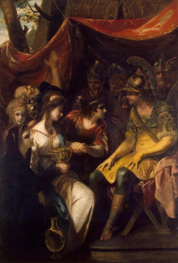 Continence of Scipio by Joshua Reynolds, hand-painted oil painting reproduction