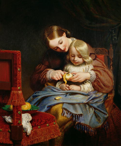 Convalescent by Charles West Cope, hand-painted oil reproduction