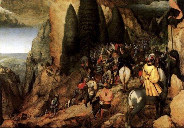Conversion of Paul by Pieter Brueghel the Elder, hand-painted oil painting reproduction