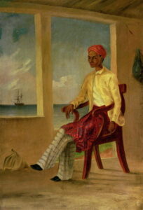 A Malay native of Batavia at Copang by Thomas Baines, hand-painted oil painting reproduction