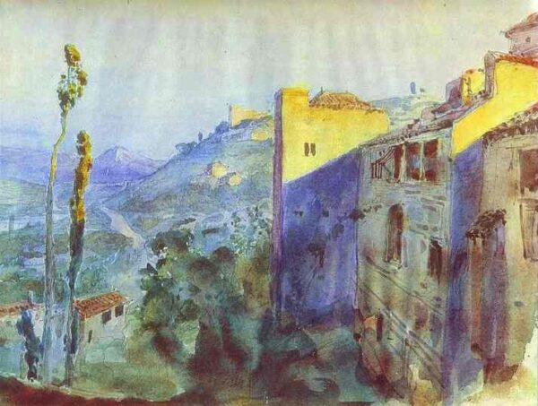 Cordoba by Vasiliy Polenov, hand-painted oil painting reproduction