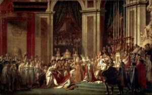 Coronation of Napoleon by Jacques-Louis David