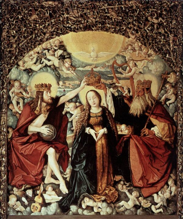 Coronation of the Virgin by Hans Baldung Grien, hand-painted oil painting reproduction
