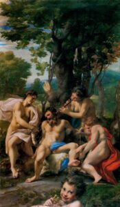 Allegory of the Vices by Correggio, hand-painted oil painting reproduction