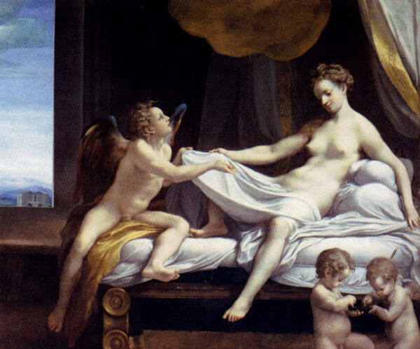 Danae by Correggio, hand-painted oil painting reproduction