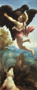 Ganymede by Correggio, hand-painted oil painting reproduction